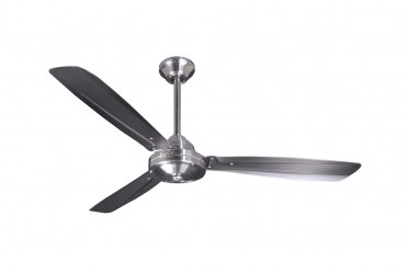 Sylaska 3 Blade Reversible Ceiling Fan - Brushed Nickel